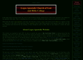 Logosapostolic.org thumbnail