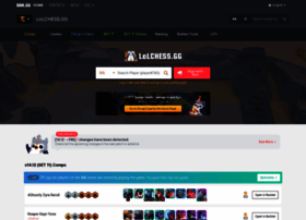 Lolchess Gg At Wi Tft Stats Leaderboards League Of Legends Teamfight Tactics