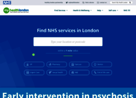 London.nhs.uk thumbnail