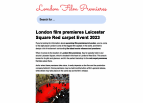 Londonfilmpremieres.com thumbnail