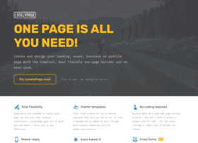 Lonelypage.io thumbnail