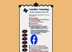 Lonestargenealogy.com thumbnail