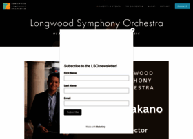 Longwoodsymphony.org thumbnail