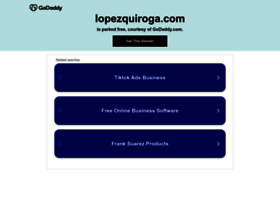 Lopezquiroga.com thumbnail