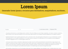 Loremipsum.es thumbnail