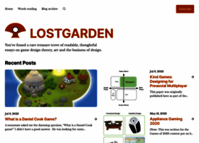 Lostgarden.com thumbnail