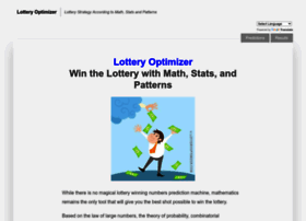 Lotteryoptimizer.com thumbnail