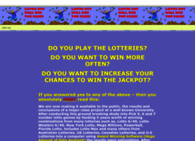 Lottoguy.net thumbnail
