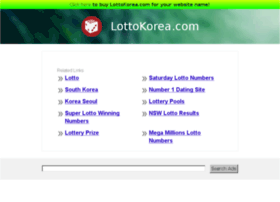 Lottokorea.com thumbnail