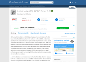 Lotus-notessql-odbc-driver.software.informer.com thumbnail
