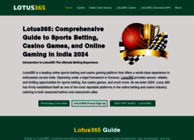Lotus365offiicial.com thumbnail