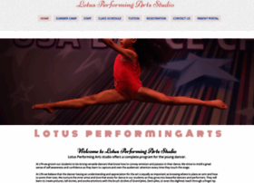Lotusperformingarts.com thumbnail