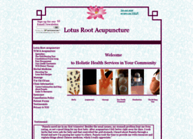Lotusrootacupuncture.com thumbnail