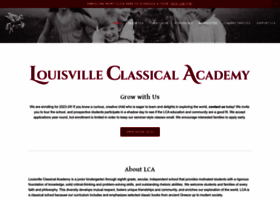 Louisvilleclassicalacademy.org thumbnail