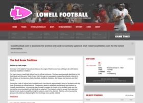 Lowellfootball.com thumbnail