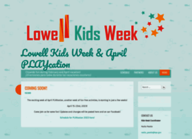 Lowellkidsweek.org thumbnail