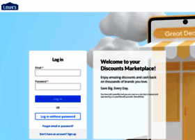 lowes.benefithub.com at WI. Lowe's Savings - Login