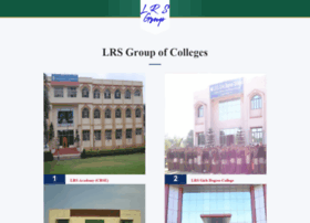 Lrsgroupofcolleges.com thumbnail