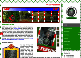 Lspfencingwork.in thumbnail