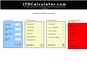 Ltdcalculator.com thumbnail
