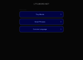 Lttlword.net thumbnail Lttlword.net thumbnail