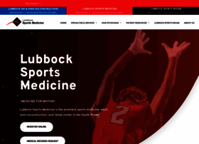 Lubbocksportsmed.com thumbnail