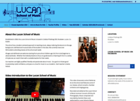 Lucanschoolofmusic.ie thumbnail