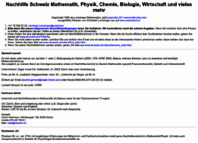 Luchsinger-mathematics.ch thumbnail