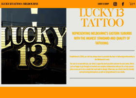 Lucky13tattoo.com.au thumbnail