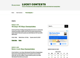 Luckycontests.com thumbnail