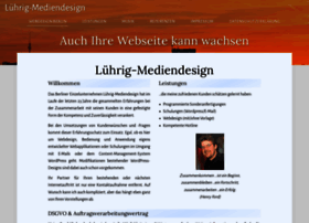 Luehrig-mediendesign.de thumbnail