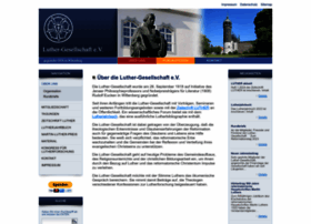 Luther-gesellschaft.de thumbnail