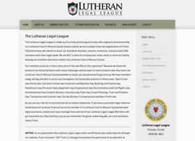 Lutheranlegalleague.org thumbnail