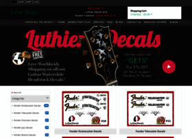 Luthierdecals.com thumbnail