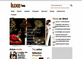 Luxe-daily.fr thumbnail