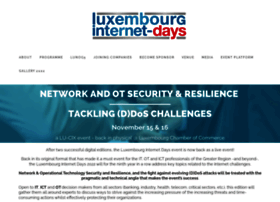Luxembourg-internet-days.com thumbnail