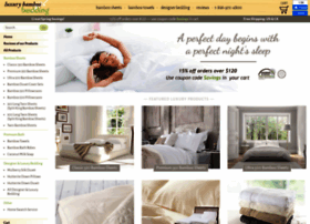 Luxurybamboobedding.com thumbnail