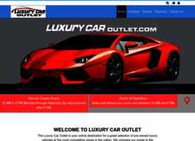 Luxurycaroutlet.com thumbnail