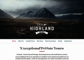 Luxuryhighlandtours.com thumbnail