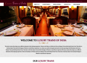 Luxurytrainsofindia.in thumbnail