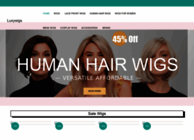 Luxywigs.com thumbnail