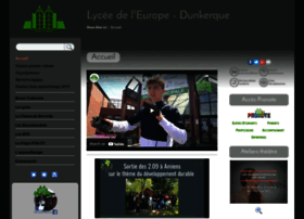 Lycee-europe-dunkerque.fr thumbnail
