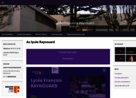 Lycee-raynouard.fr thumbnail