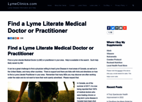 Lymeclinics.com thumbnail