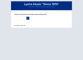 Lyonsmusic.com thumbnail