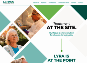 Lyratherapeutics.com thumbnail