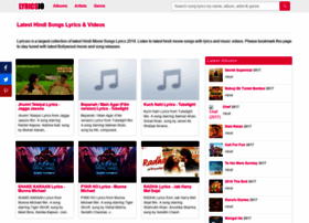 Lyricsio Com At Wi Latest Hindi Songs Lyrics Videos Lyricsio website informer informer technologies inc