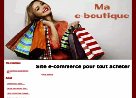 Ma-e-boutique.com thumbnail