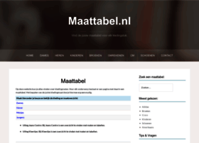 Maattabel.nl thumbnail