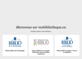 Mabibliotheque.ca thumbnail